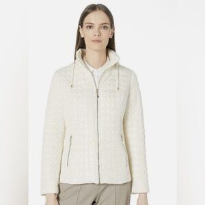Women's Quilted Jacket - Cream